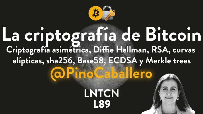 L89 – La Criptografía de Bitcoin con Pino Caballero